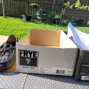 Mens Size 9.5 US, Frye slip ons.